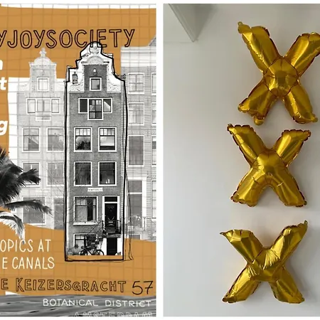 Joyjoyjoy The Palm Ecolicious In A In Historic Canalhouse From 1729 With View On The Canals *